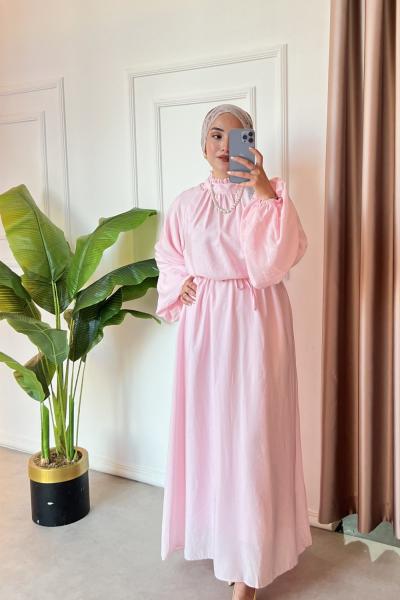 LİMA ELBİSE  Pembe