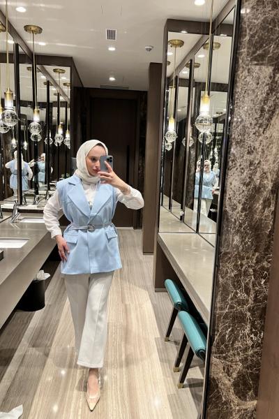 Marka Muadil Yelek Bebe Mavisi