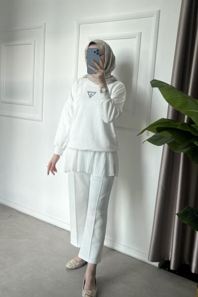 Marka Muadil Taşlı Sweet  Beyaz