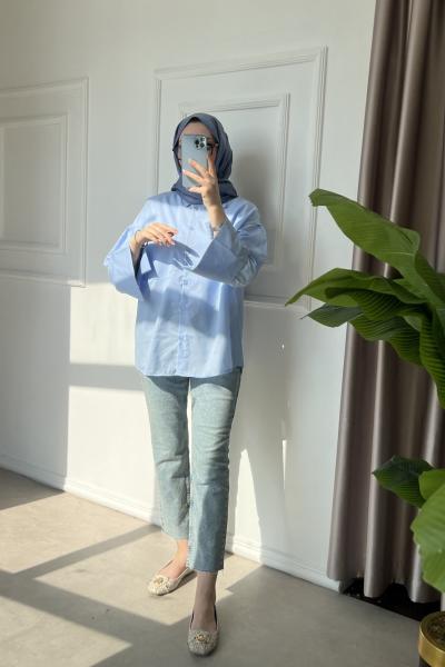 Marka Muadil Model Jeans Açık Mavi