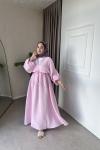 Nuse Müslim Elbise Pembe