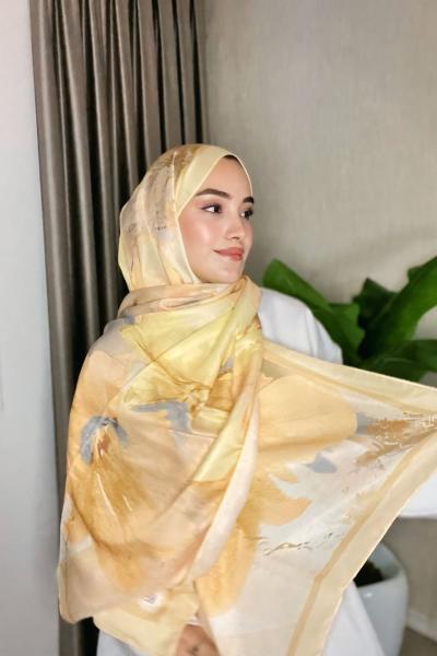 SUUSCARF - Rüya Soft Şal  Sarı